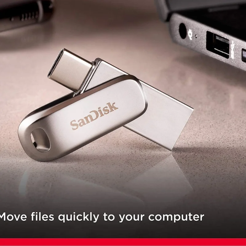 SanDisk Ultra Dual Drive Luxe 256Go – USB Type-C