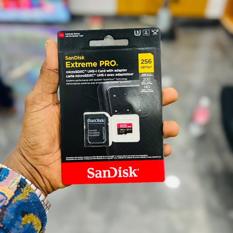 Carte Mémoire SanDisk Extreme PRO microSDXC UHS-I 3