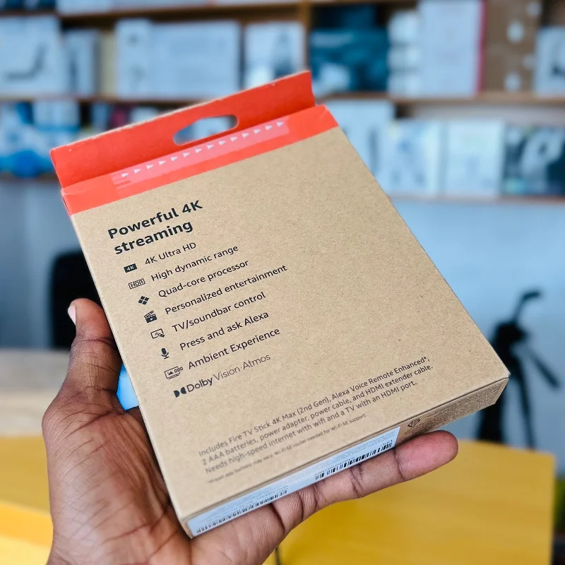 Amazon Fire TV Stick 4K Max – 16Go | Wi-Fi 6E 6