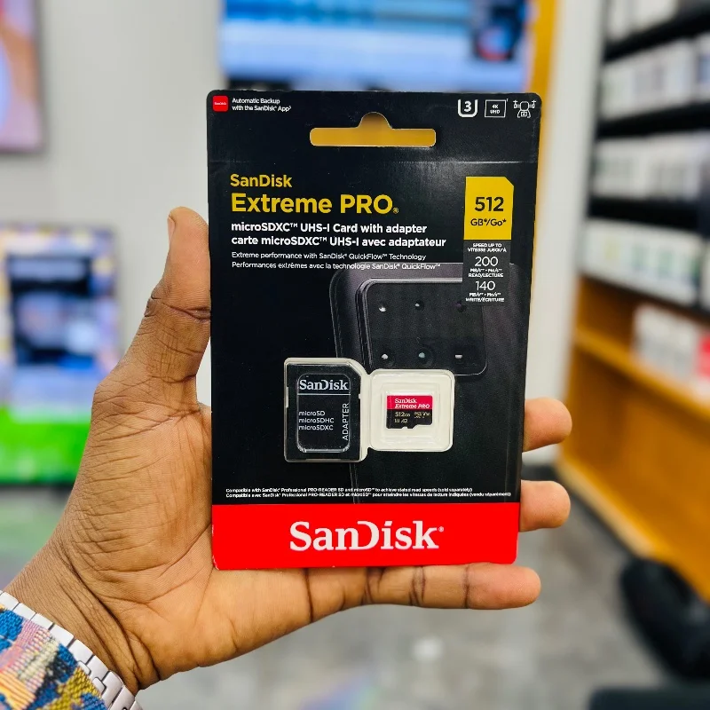 Carte Mémoire SanDisk Extreme PRO microSDXC UHS-I 5