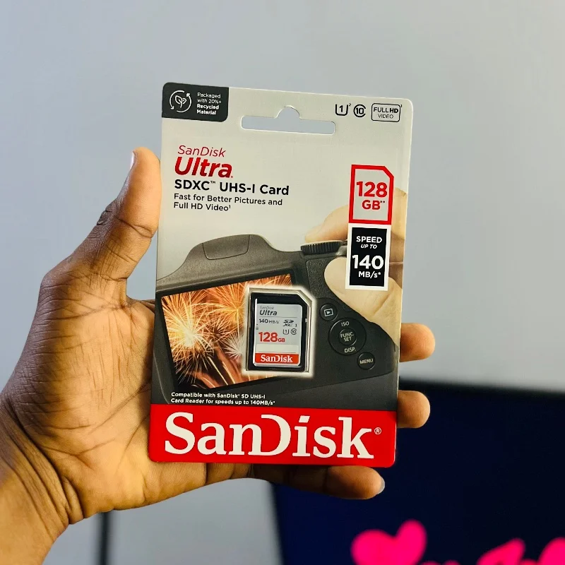 Carte SD Sandisk Ultra - 128Go 3