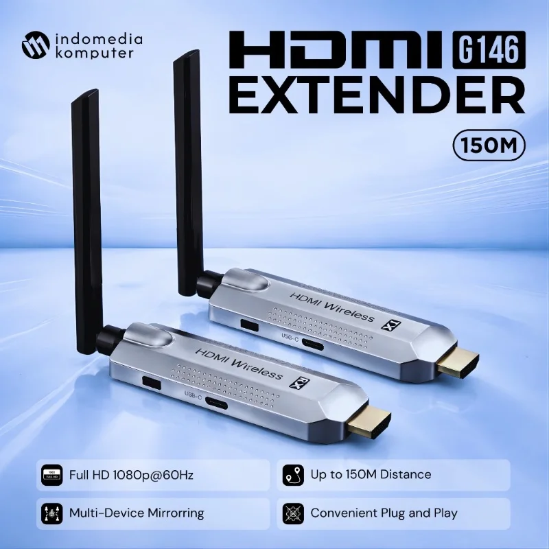 Splitter Kit d’Extension HDMI Sans Fil G146 ( 2in1 ) — photo 1