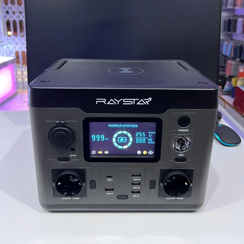 Raystar Power Station 500W / 540Wh 4