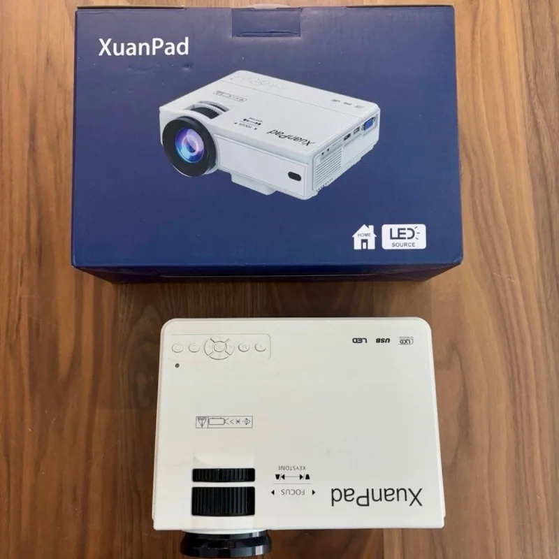 XuanPad 14000L (Version 2025) – Mini Projecteur Portable Full HD