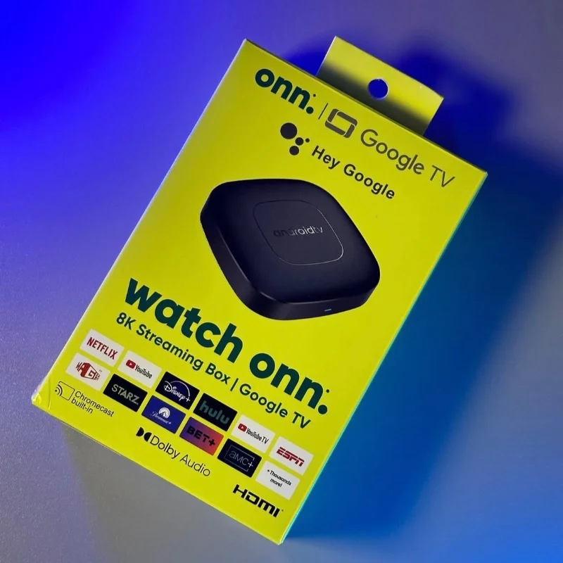 onn. Google TV 8K Streaming Box 4