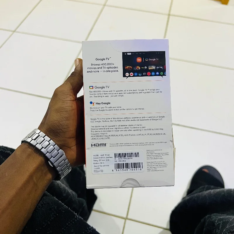 Xiaomi TV Box S 3Gen – 4K Ultra HD | 32Go | Google TV 6