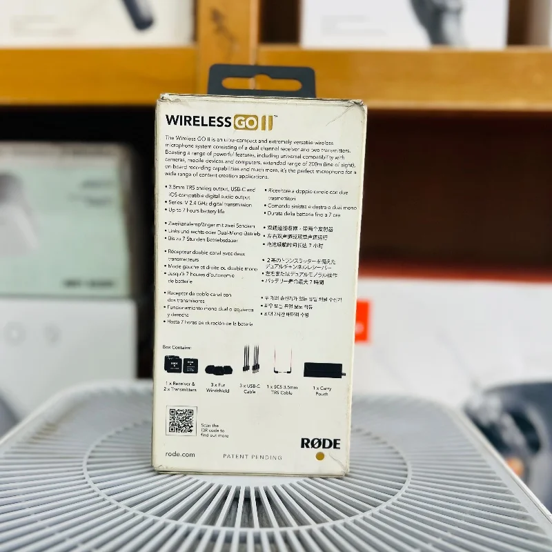 Rode Wireless GO II – Micro Sans Fil Professionnel 4