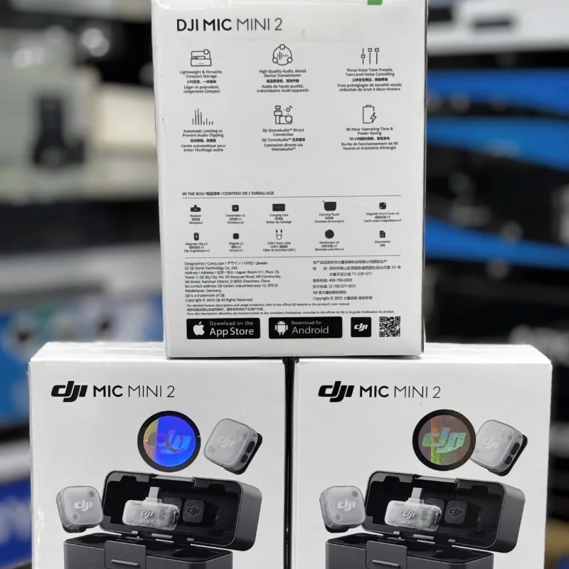 DJI Mic Mini 2 – Microphones Sans Fil Ultra Compacts 4