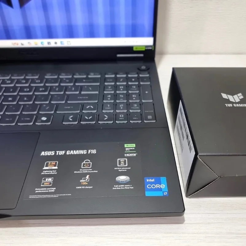 ASUS TUF Gaming F16 – Core i7 | RTX 5060 | 32Go RAM 4