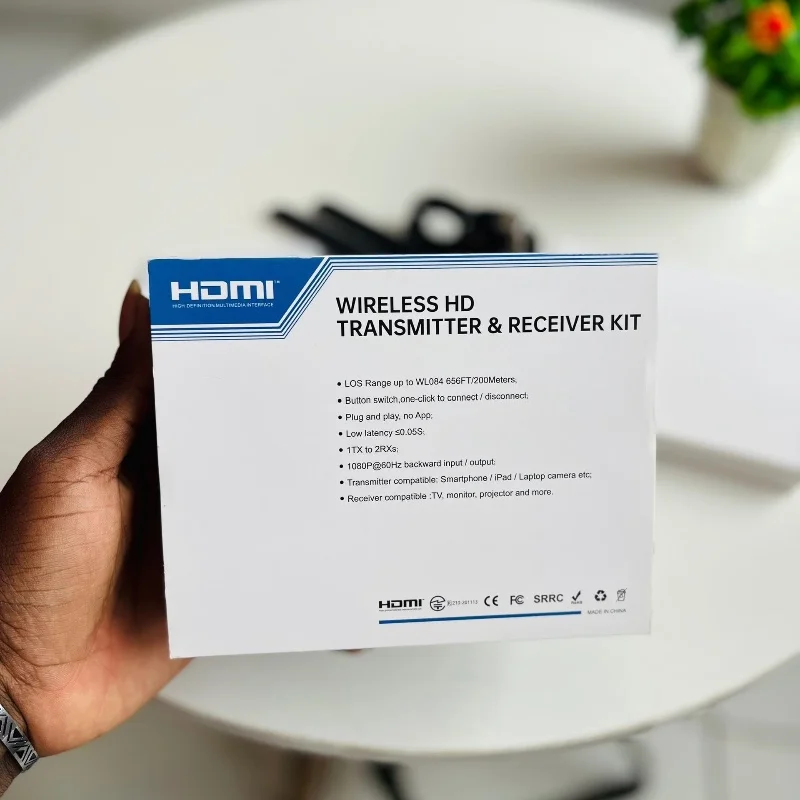 Kit HDMI Sans Fil 200M – Émetteur & Récepteur 6