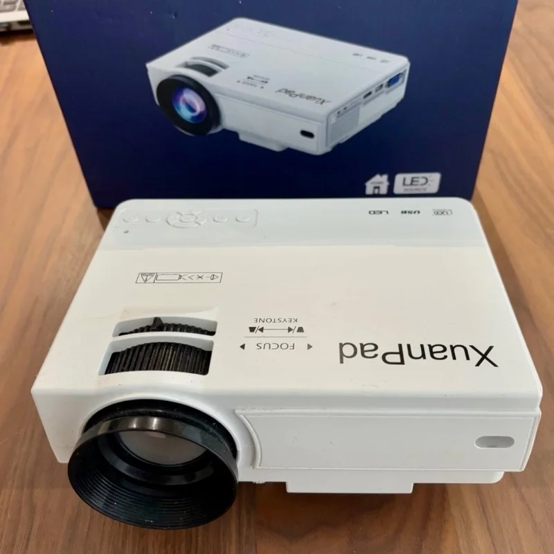 XuanPad 14000L (Version 2025) – Mini Projecteur Portable Full HD 6