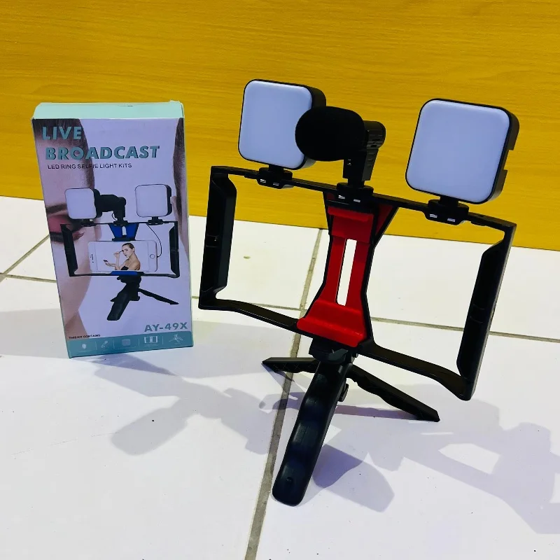 PLOKAMA PK-778 – Kit de Tournage Vidéo Smartphone