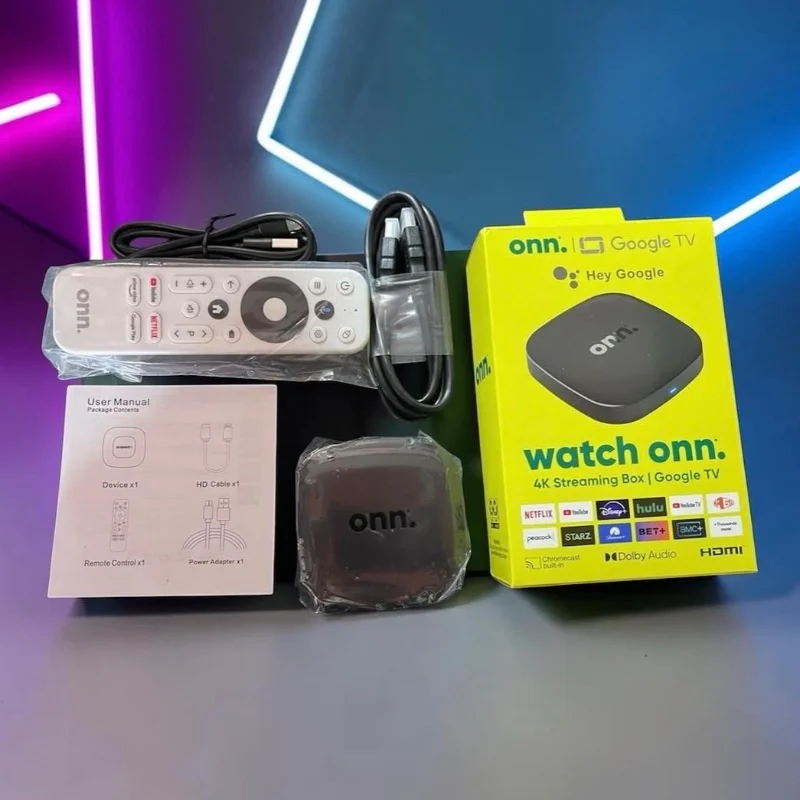 onn. Google TV 8K Streaming Box 5