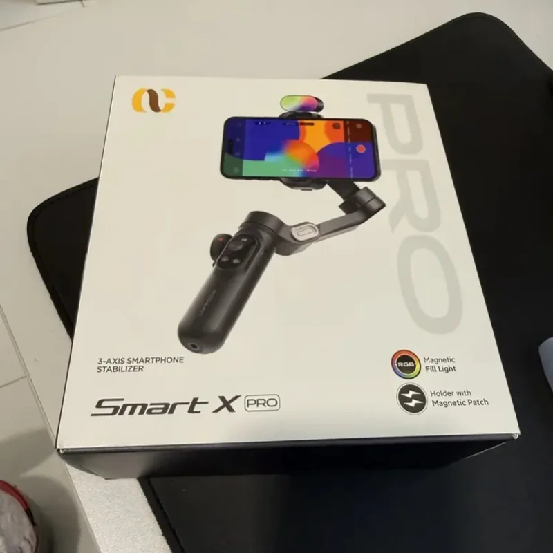 AOCHUAN Smart X Pro – Stabilisateur Smartphone 3 Axes 5