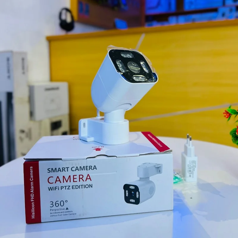 Caméra WiFi PTZ 360° Smart Camera – Full HD Alarm Camera