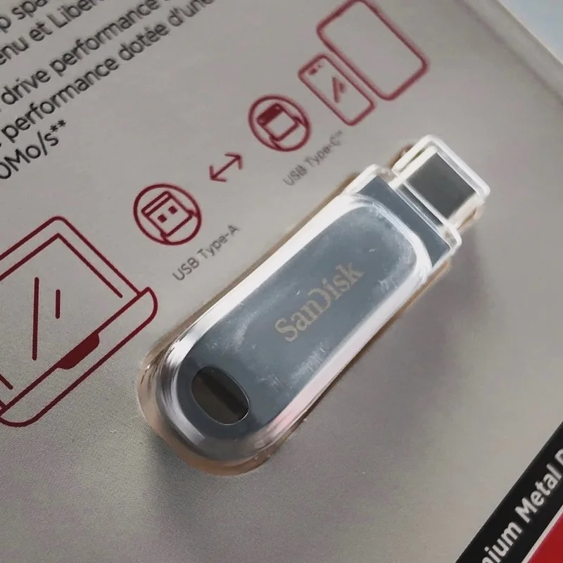 SanDisk Ultra Dual Drive Luxe 256Go – USB Type-C 5