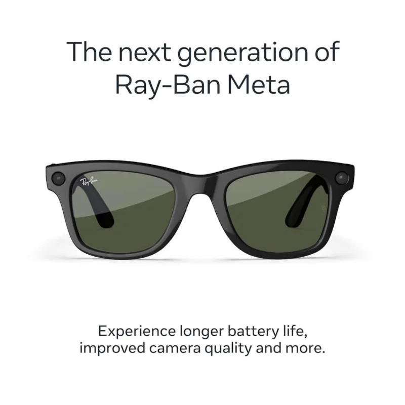 Ray-Ban Meta Wayfarer Gen 2 – Lunettes Connectées Intelligentes