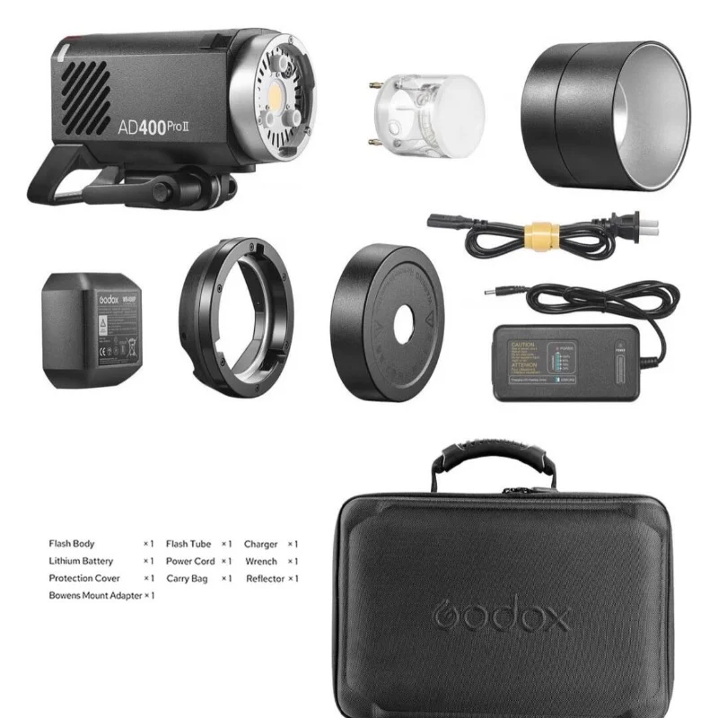 Flash Godox AD400 Pro II - 400w 2