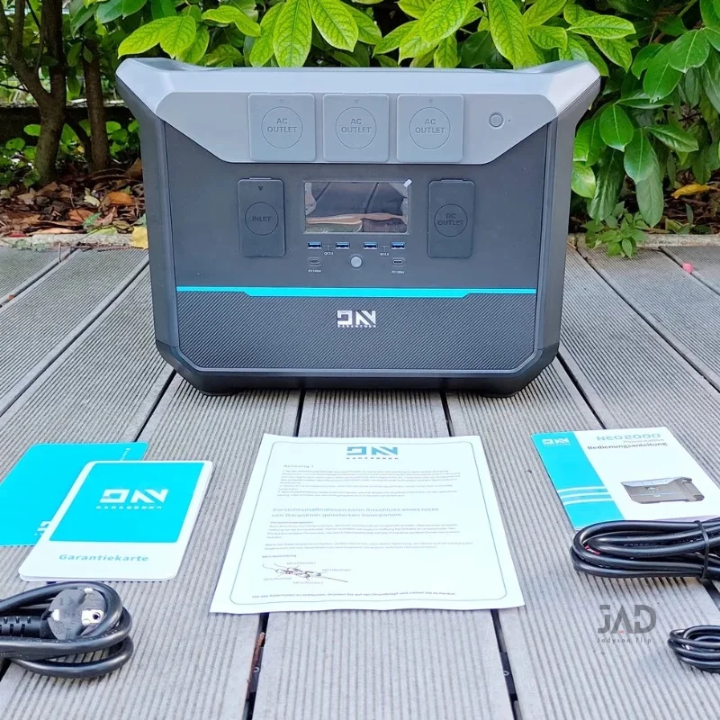 DARANENER POWER STATION D’ÉNERGIE PORTABLE NEO2000 - 2000W ( 2073.6Wh )  5