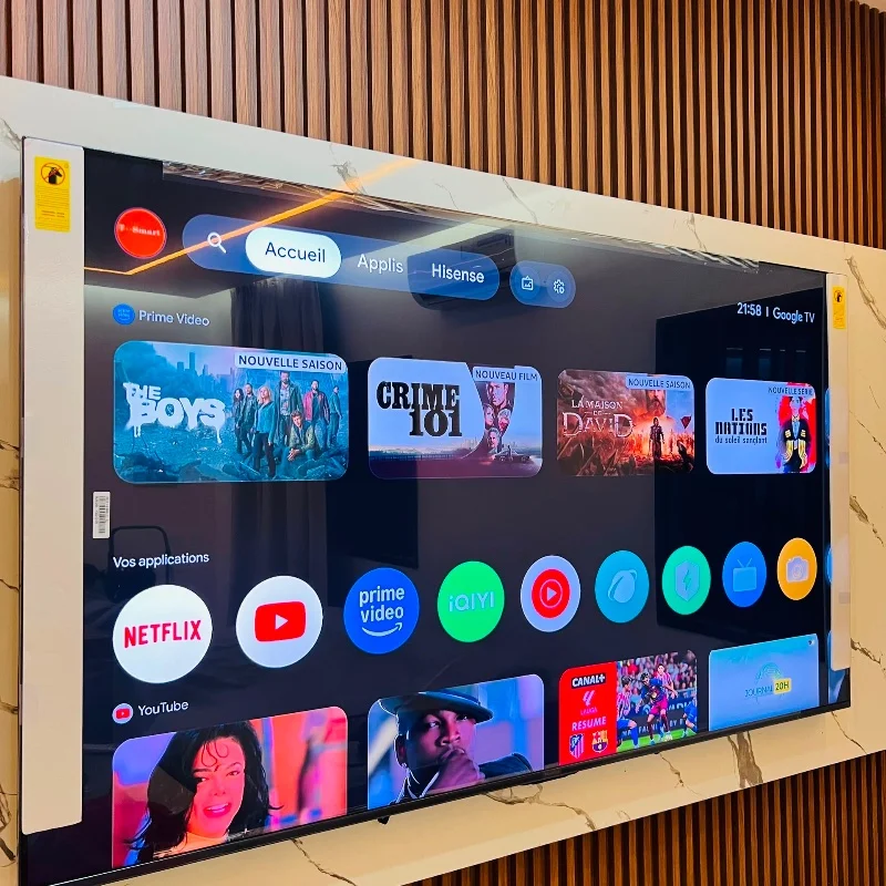 Hisense U8Q 75 Pouces – Mini-LED 4K Premium Gaming TV